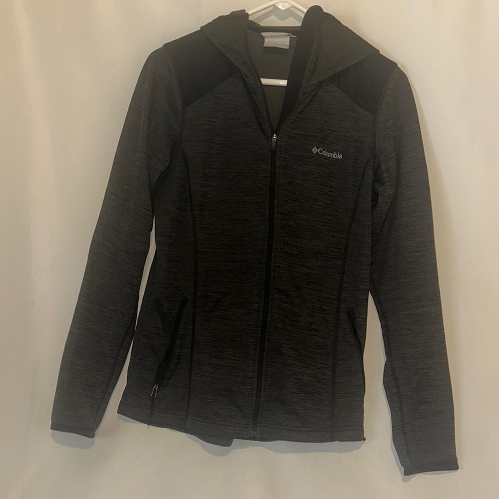 Columbia Black Full-Zip Jacket
